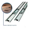Corrediça Telescópica Light 35kg Para Gavetas 40cm - 2 Pares - 7