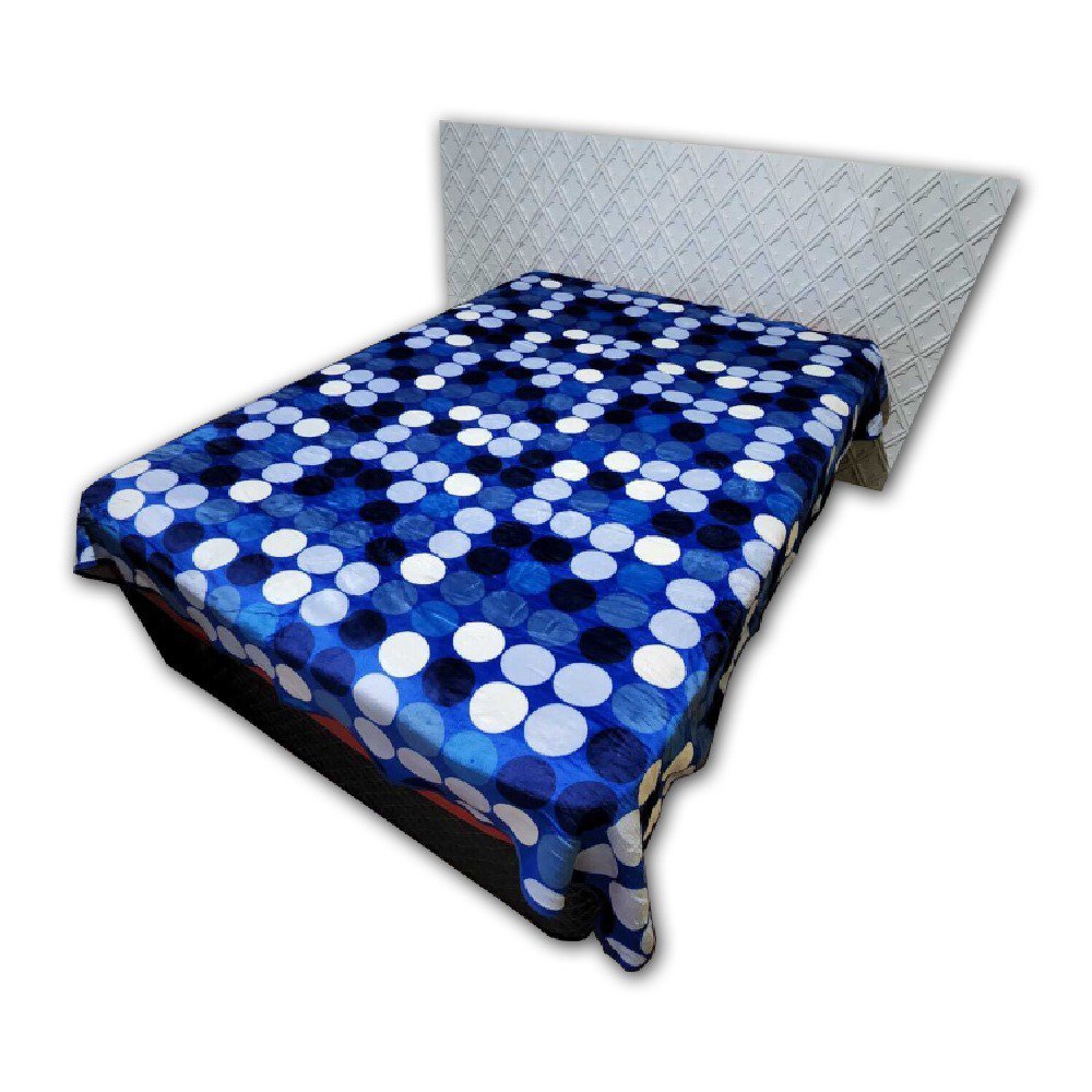 Cobertor Manta Dupla Face Sherpa Casal 2,00x2,20 Azul 04 - 1