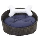 Ver imagem 2 de Cama Pet Chaise Redonda Fibra Sintética Alumínio Cão e Gato Trama Original
