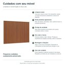Ver imagem 5 de Painel Ripado Smart 280x120 cm (sem Furo) Incolar Cedro