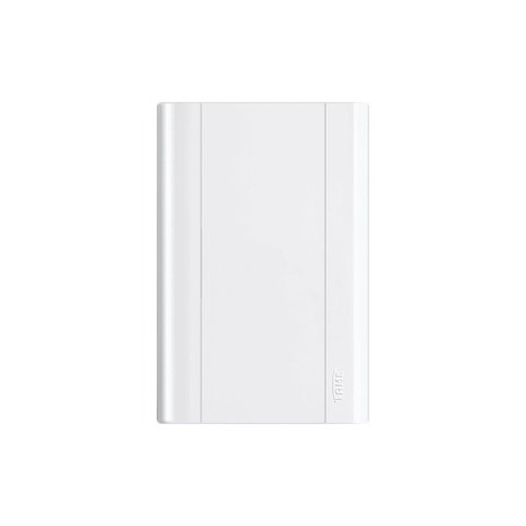 Placa Cega Fame Modulare 4x2 Branca