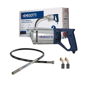 Vibrador Concreto Portátil Menegotti 1000w+mangote 2,5m 220v