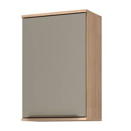 Armário Aéreo para Cozinha com Porta 40cm Verace Havana/taupé - Mx Móveis - 1