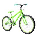 Ver mais imagens de Bicicleta Masculina Aro 24 Aero + Kit Premium Verde Claro