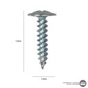 Ver imagem 2 de Parafuso de Forro Ponta Agulha Phillips 4.2 X 19 Mm 1000 Peças
