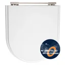 Ver imagem 1 de Assento Sanitário Poliéster Anti Bactéria Calypso Branco para Vaso Incepa Laufen