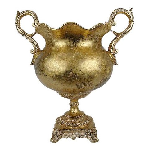 Ânfora de Luxo para Decoração Clássica - 45x40x27cm - Ânfora de Alta Qualidade para Decoração Sofist