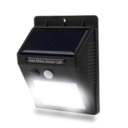 Luminária de Parede Luz Branca Recarregável Energia Solar com Sensor de Presença - 30 Leds - 2