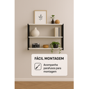 Ver imagem 4 de Prateleira Tripla Black Line