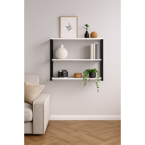 Prateleira Tripla Black Line