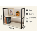 Ver imagem 2 de Prateleira Tripla Black Line