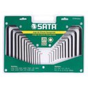 Ver imagem 2 de Kit Ferramenta Sata com 25 Peças Jogo de Chaves Allen