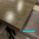 Ver imagem 4 de Mesa de Jantar 4 Lugares Quadrada 0,90m 1596 Carraro Legno