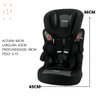 Cadeirinha Para Carro 2 em 1 Nania Riche Grafik De 9 a 36 Kg - 2