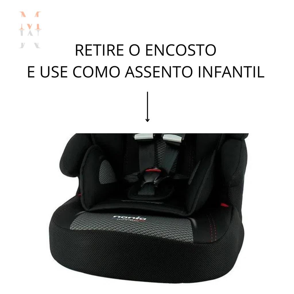 Cadeirinha Para Carro 2 em 1 Nania Riche Grafik De 9 a 36 Kg - 6