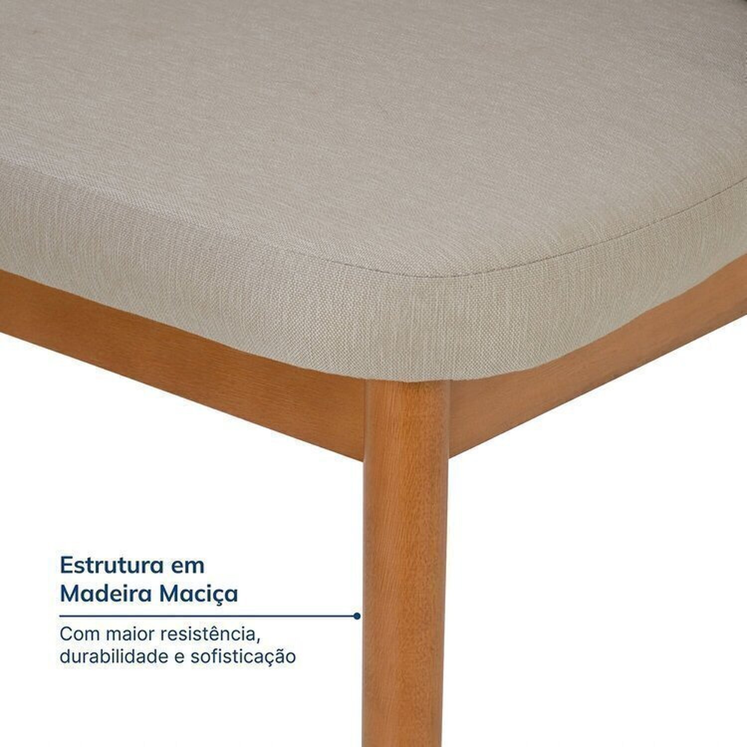Kit Mesa de Jantar Boreal 210cm e 6 Cadeiras Jambu Cabecasa Madeiramadeira - 11