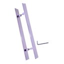 Ver imagem 2 de Puxador Scabello Verona 40x10 100cm - Escovado