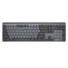Teclado Mecânico sem Fio Logitech MX Mechanical - USB e Bluetooth - Preto e Cinza - 920-010760 - 1