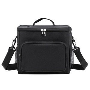 Bolsa Térmica Marmita Lancheira Multiuso Alça Trabalho Passeio Academia Preto