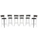 Ver imagem 1 de Kit Banqueta Bistro para Bar, Cozinha, Balcão em Alumínio e Fibra Tc Zanutto 6 Unidades Argila