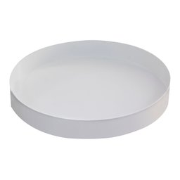 Mesa Lateral Redonda com Bandeja Apoio Sala Aço Collie 30x60 - 7