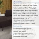 Ver imagem 5 de Sofá Canto Orgânico 4 Lugares Veludo Marrom Luna 272cm Yescasa
