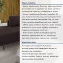Ver imagem 4 de Sofá Canto Orgânico 4 Lugares Veludo Marrom Luna 265cm Yescasa