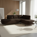 Ver imagem 2 de Sofá de Canto Luna Orgânico 265cm para Sala de Estar