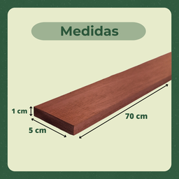 10 Ripas Sarrafos Eucalipto 1x5x70cm Aplainado Artesanato - 4