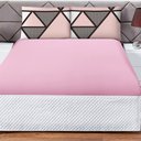 Ver imagem 2 de Jogo Cama Lençol Shine King Microfibra 180 Fios 3 Peças - Geométrico Rosa
