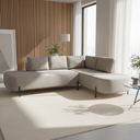 Ver imagem 2 de Sofá de Canto Luna Orgânico 265cm para Sala de Estar