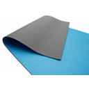 Ver imagem 1 de Tapete Para Yoga 4,5mm Bicolor Azul 60cmx10m Kapazi.