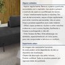 Sofá de Canto Luna Orgânico 265cm para Sala de Estar - 4