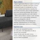 Ver imagem 4 de Sofá Canto Orgânico 4 Lugares Veludo Cinza Luna 265cm Yescasa