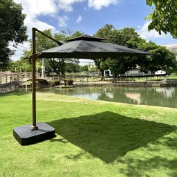 Ombrelone Guarda Sol Premium Alumínio 3x3 C/ Base em 100 L - 6