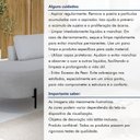Ver imagem 4 de Sofá Canto Orgânico 4 Lugares Linho Gelo Luna 265cm Yescasa