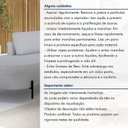 Ver imagem 5 de Sofá Canto Orgânico 4 Lugares Linho Gelo Luna 272cm Yescasa