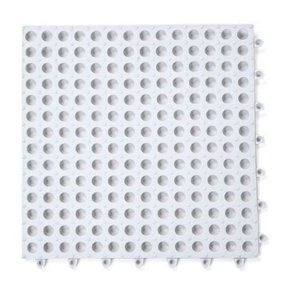 16 Tapete Flexível Antiderrapante 30x30 Box Banheiro Piscina:BRANCO