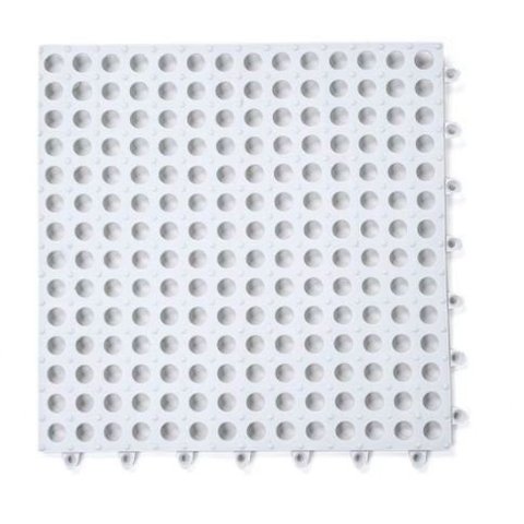 16 Tapete Flexível Antiderrapante 30x30 Box Banheiro Piscina:BRANCO