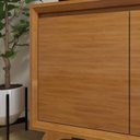 Ver imagem 6 de Conjunto Sala de Jantar 100% MDF com Buffet e Cristaleira Reflecta Pés em Madeira Maciça Elegance