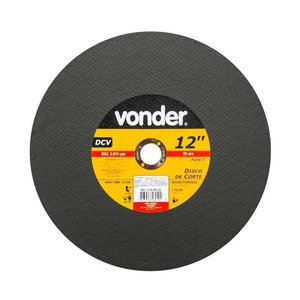 2018 - Disco de Corte para Aço 300mm Dcv Vonder