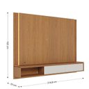 Ver imagem 5 de Home Suspenso Loa Freijó Off White com Mesa de Centro Jeri Off White Freijó - Colibri