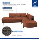 Ver imagem 4 de Sofá de Canto Luna Orgânico 265 Cm