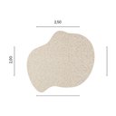 Ver imagem 3 de Tapete Orgânico Volcano 099212/ 2213 2,00 X 2,50 Amaretti São João