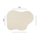 Ver imagem 2 de Tapete Orgânico Lagune 099210/ 2213 2,00 X 2,50 Lumiere São João