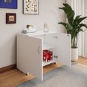 Ver imagem 4 de Armário Baixo New City 2 Portas 80 cm Branco Gebb Work