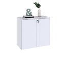 Ver imagem 5 de Armário Baixo com 2 Portas 75x80x42cm Branco/Chess