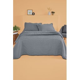 COBRELEITO CASAL DUPLA FACE JACQUARD TRAMA ACONCHEGANTE - 2