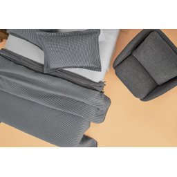 COBRELEITO CASAL DUPLA FACE JACQUARD TRAMA ACONCHEGANTE - 3