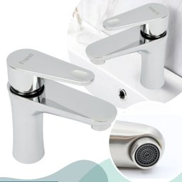 Torneira Banheiro Lavabo Lavatorio Monocomando Misturador Cromado Brilhante - 1
